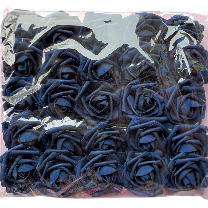 Artificial Flowers Foam Roses 25pcs