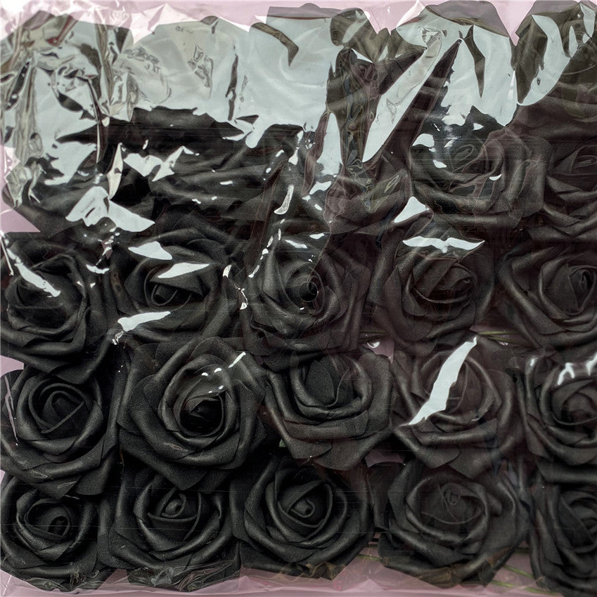 Artificial Flowers Foam Roses 25pcs
