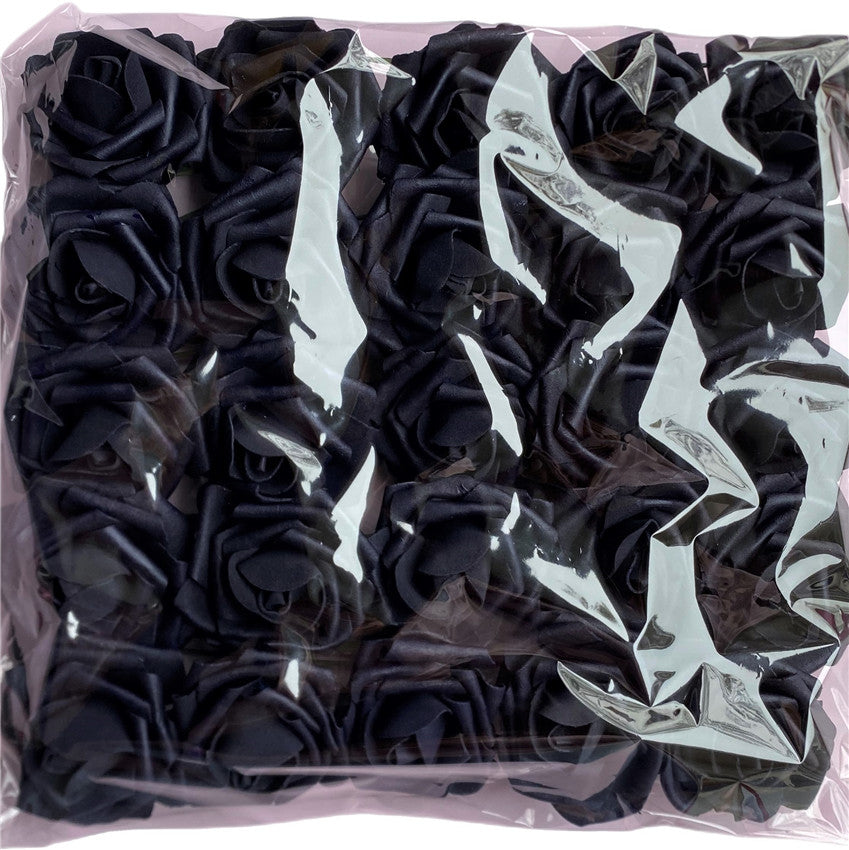 Artificial Flowers Foam Roses 25pcs