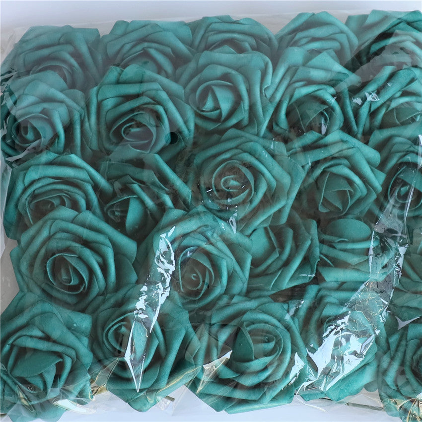 Artificial Flowers Foam Roses 25pcs