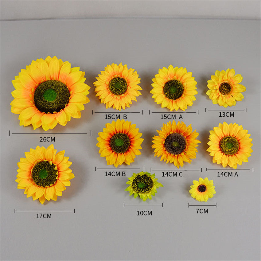 Artificial Sunflower Silk Sunflowers 7-26cm