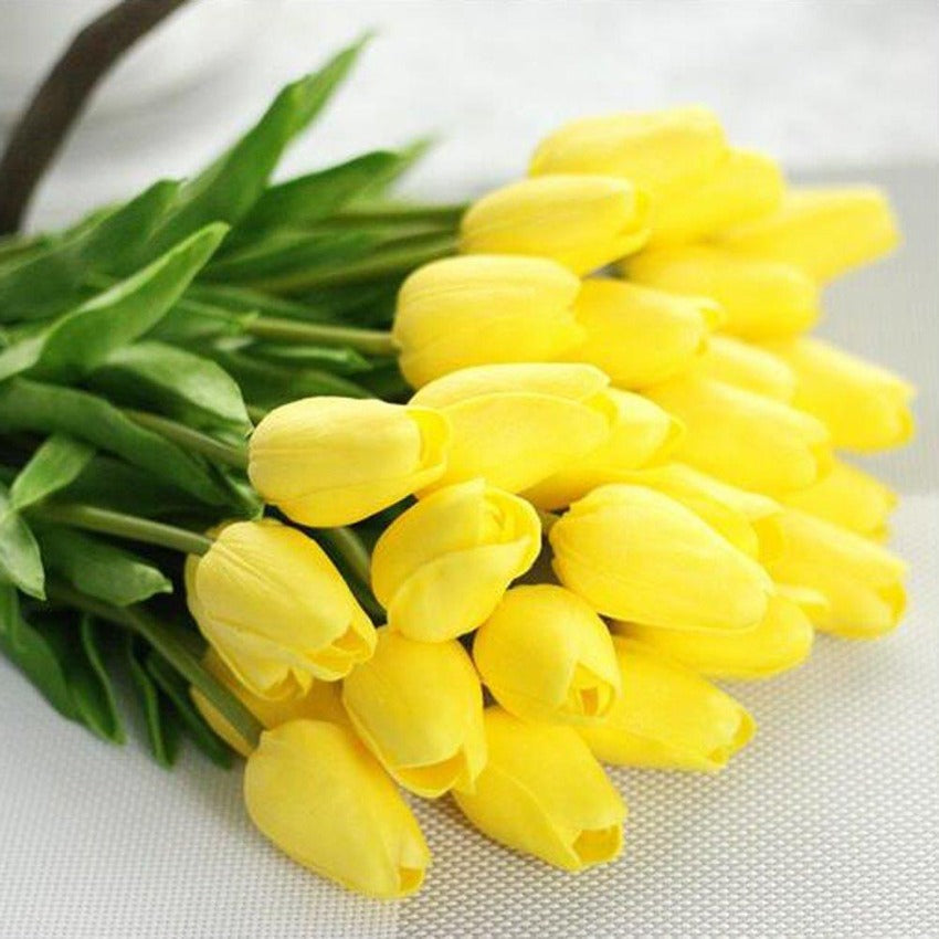 yellow  tulips