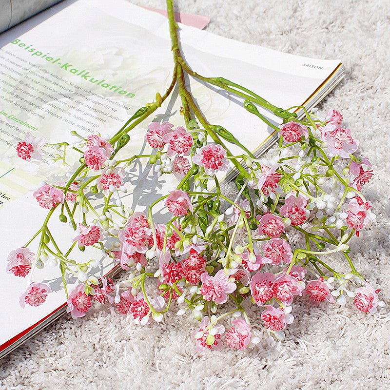 Artificial Baby Breath Flowers Fake Gypsophila - VANRINA