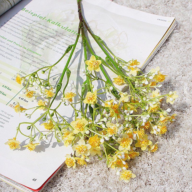 Artificial Baby Breath Flowers Fake Gypsophila - VANRINA