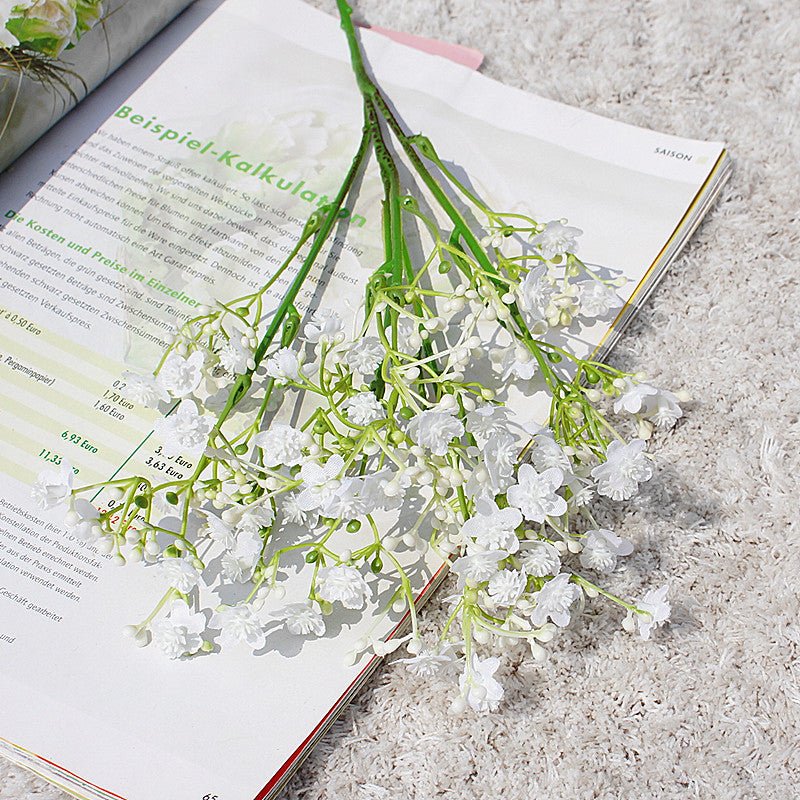 Artificial Baby Breath Flowers Fake Gypsophila - VANRINA