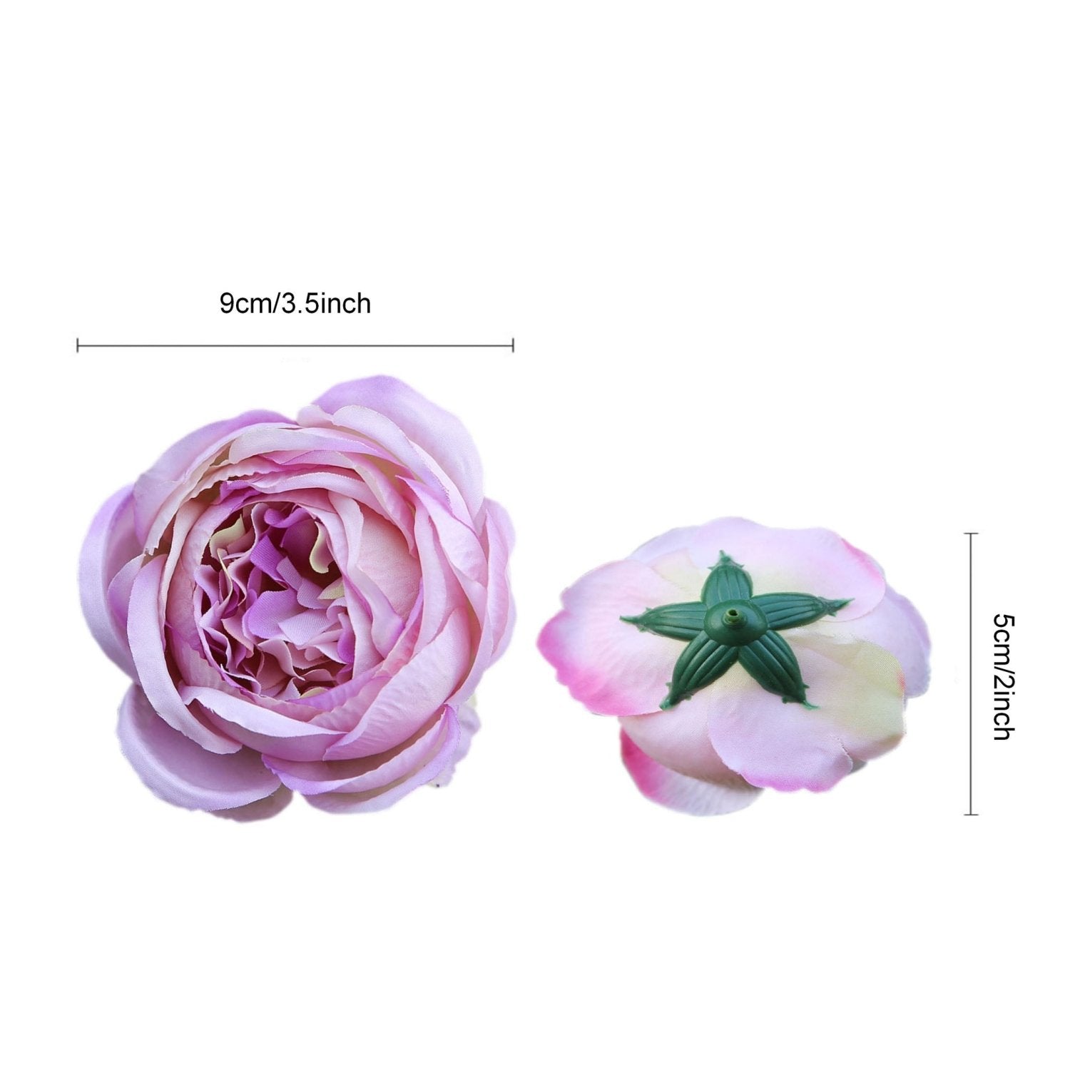 Artificial Peony Flowers Bulk Peonies 50pcs - VANRINA