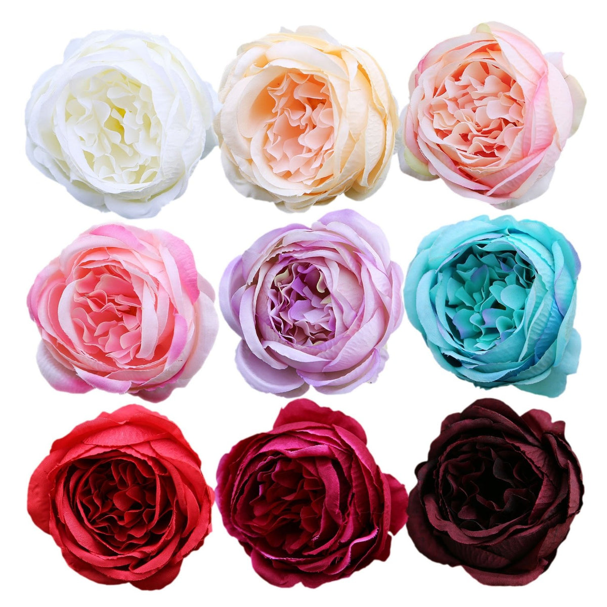 Artificial Peony Flowers Bulk Peonies 50pcs - VANRINA