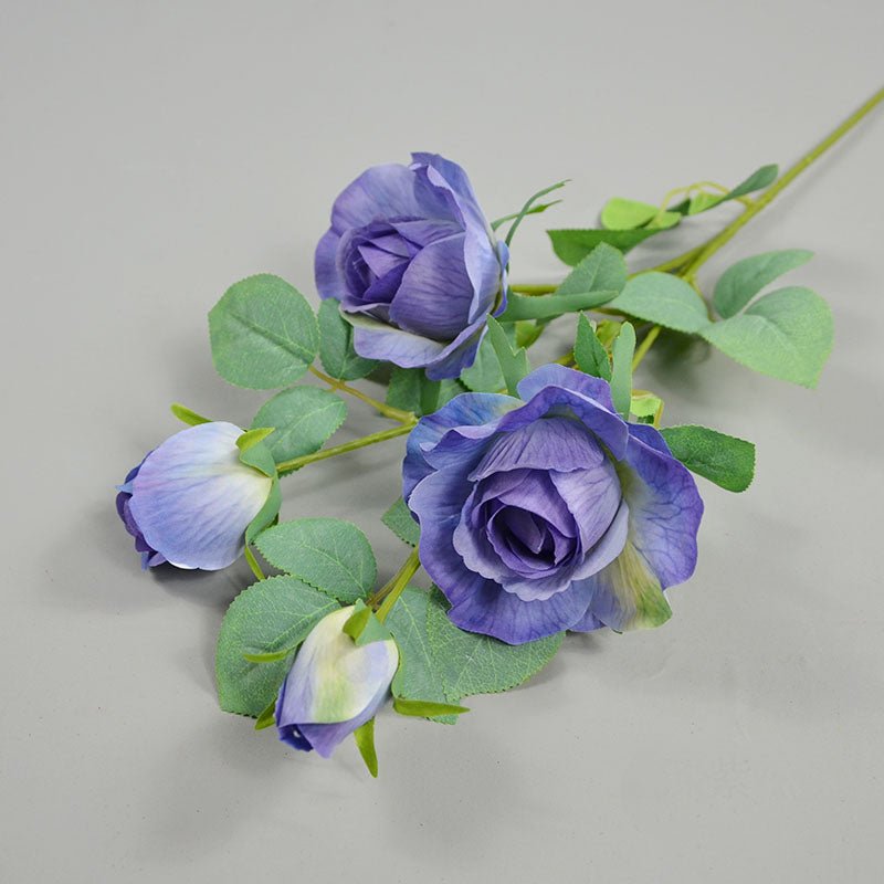 Artificial Rose Flowers Spray Roses Decor - VANRINA