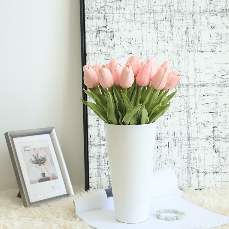 Artificial Tulip Bouquet 10 Flowers - VANRINA