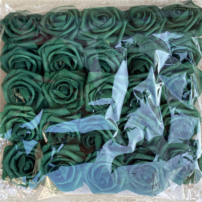 Artificial Flowers Foam Roses 25pcs