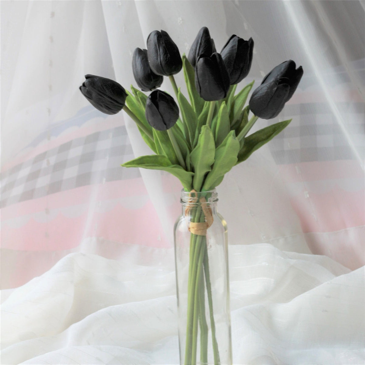 black tulips