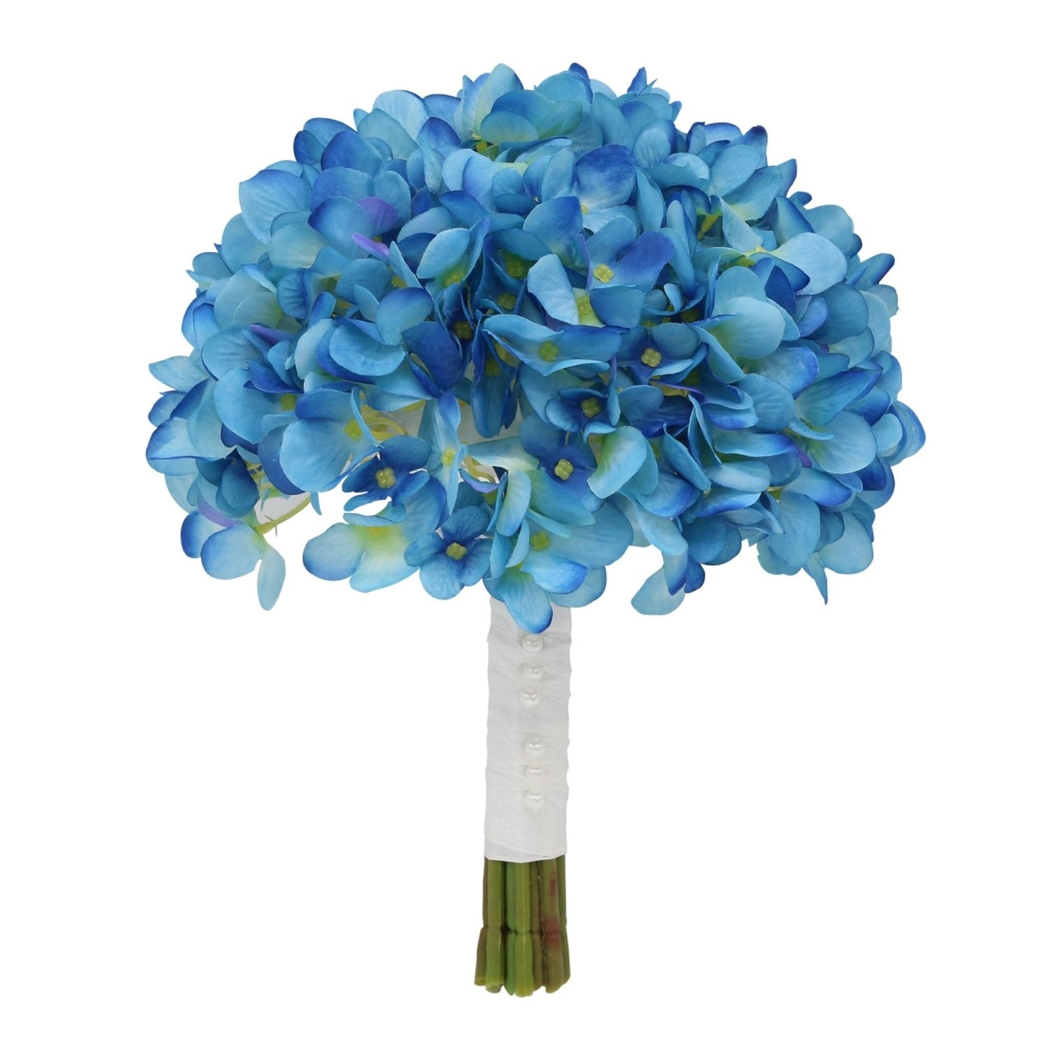 Blue Hydrangea Bridal Bouquet Wedding Bouquet - VANRINA