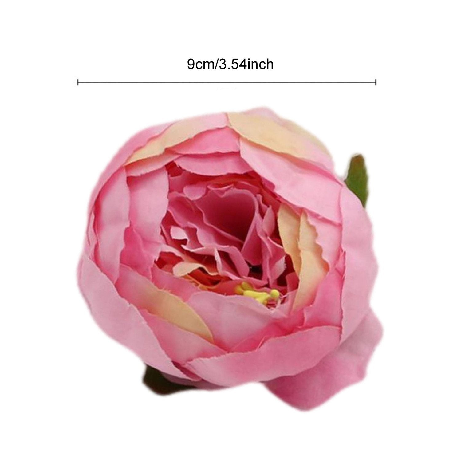 Bulk Fake Flowers Silk Peony Blooms for Flower Wall DIY - VANRINA