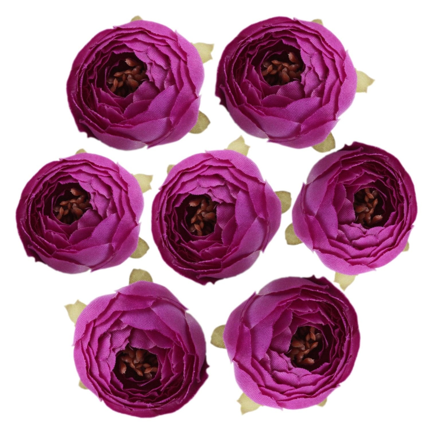 Bulk Silk Flowers Small Peony Flower Heads 300pcs - VANRINA