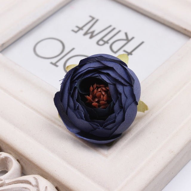 Bulk Silk Flowers Small Peony Flower Heads 300pcs - VANRINA