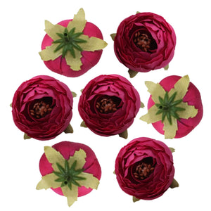 Bulk Silk Flowers Small Peony Flower Heads 300pcs - VANRINA