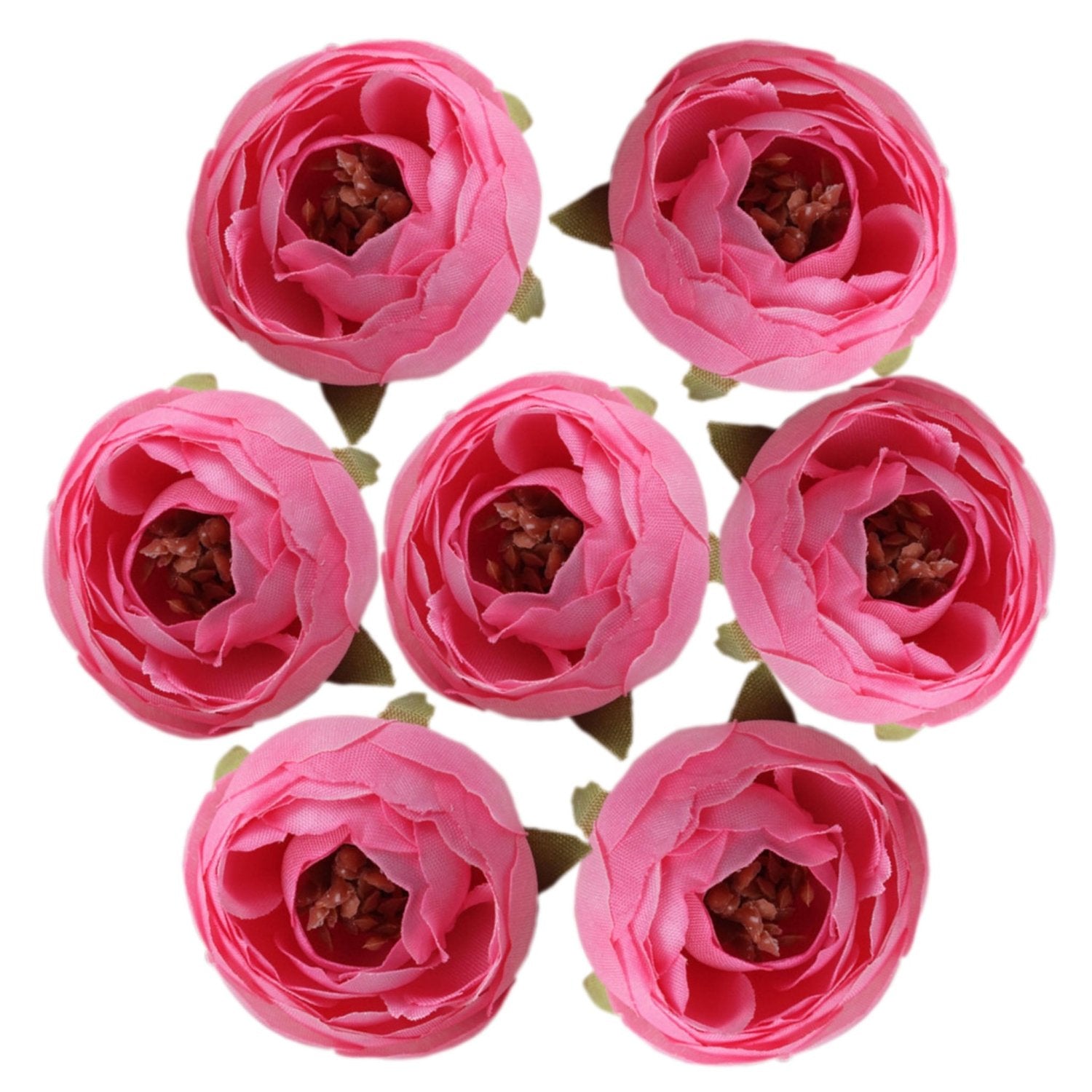 Bulk Silk Flowers Small Peony Flower Heads 300pcs - VANRINA