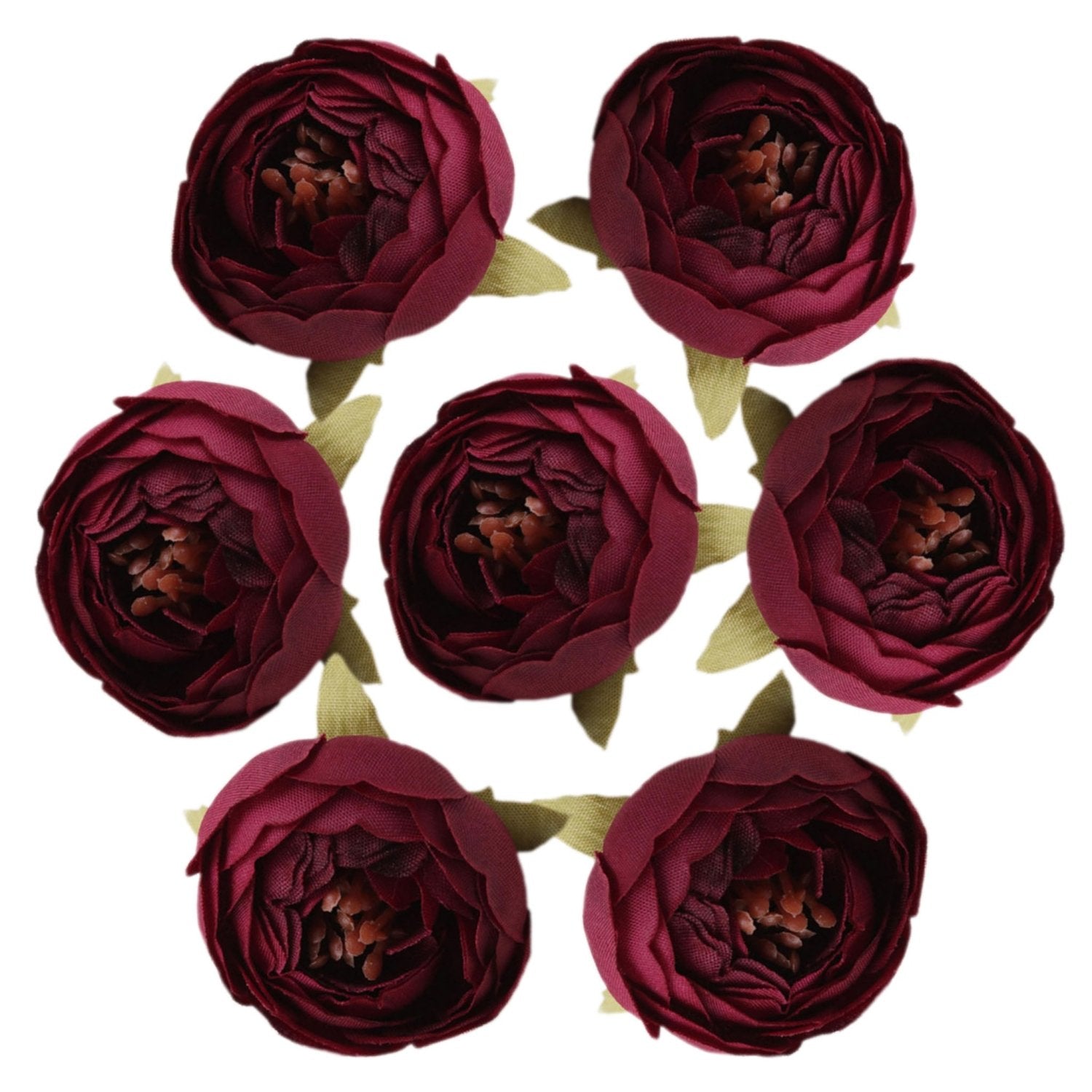 Bulk Silk Flowers Small Peony Flower Heads 300pcs - VANRINA