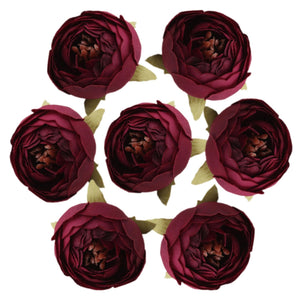 Bulk Silk Flowers Small Peony Flower Heads 300pcs - VANRINA