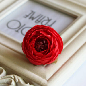 Bulk Silk Flowers Small Peony Flower Heads 300pcs - VANRINA