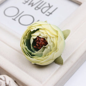 Bulk Silk Flowers Small Peony Flower Heads 300pcs - VANRINA