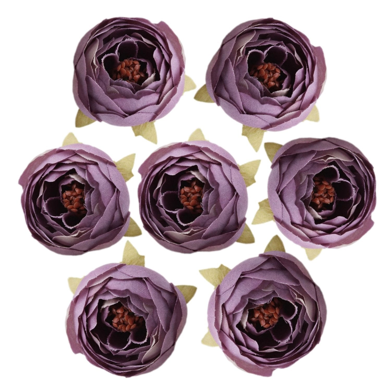 Bulk Silk Flowers Small Peony Flower Heads 300pcs - VANRINA