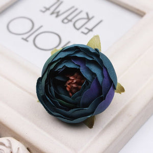 Bulk Silk Flowers Small Peony Flower Heads 300pcs - VANRINA