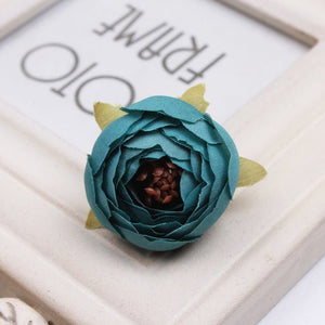 Bulk Silk Flowers Small Peony Flower Heads 300pcs - VANRINA