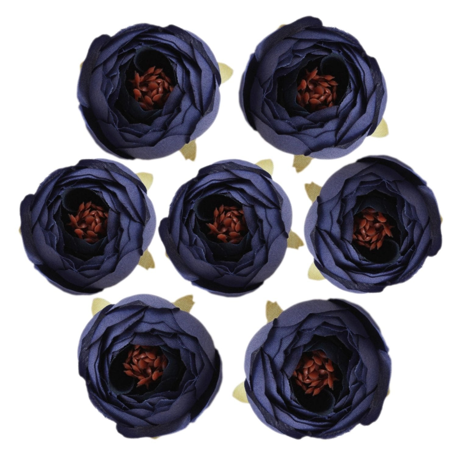 Bulk Silk Flowers Small Peony Flower Heads 300pcs - VANRINA