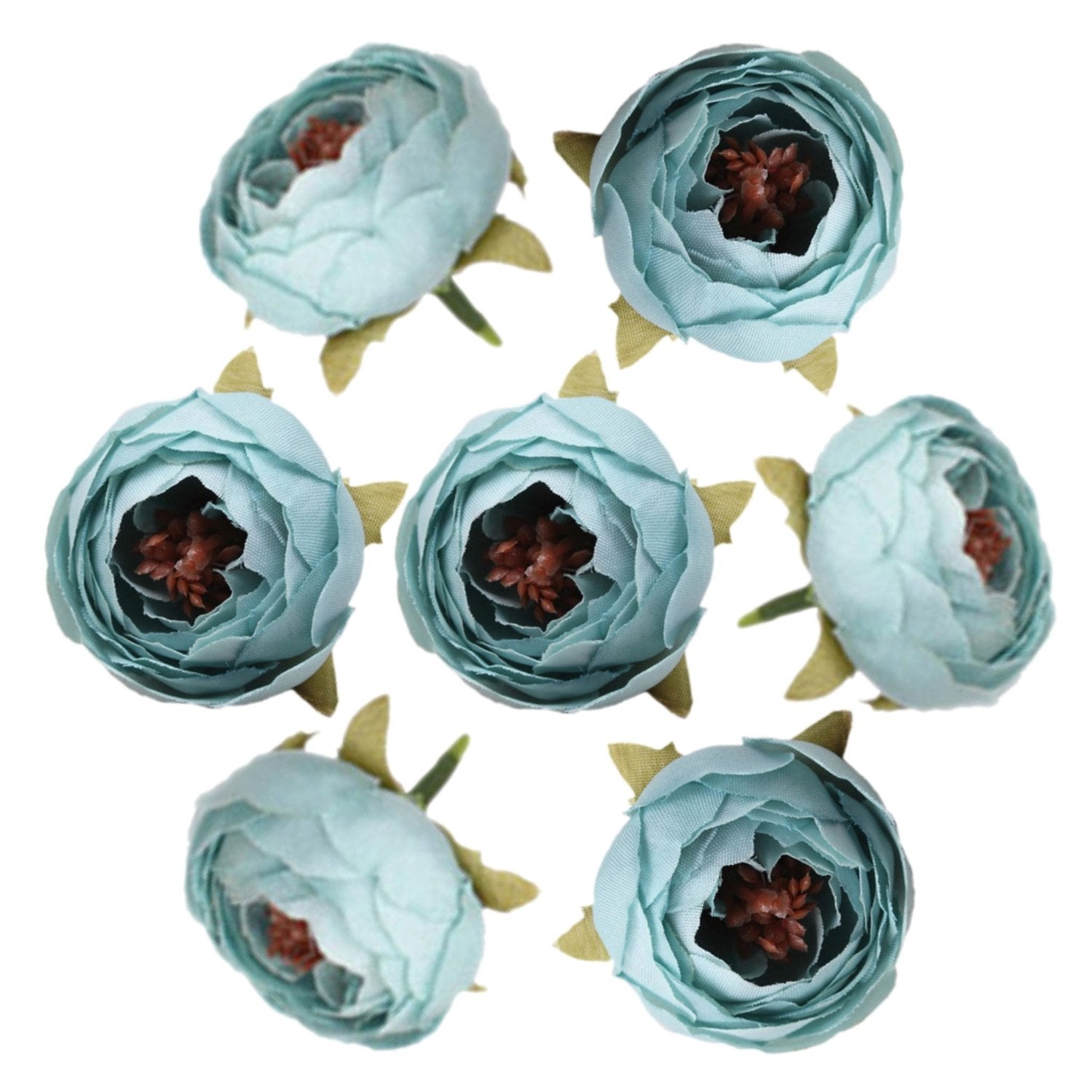 Bulk Silk Flowers Small Peony Flower Heads 300pcs - VANRINA