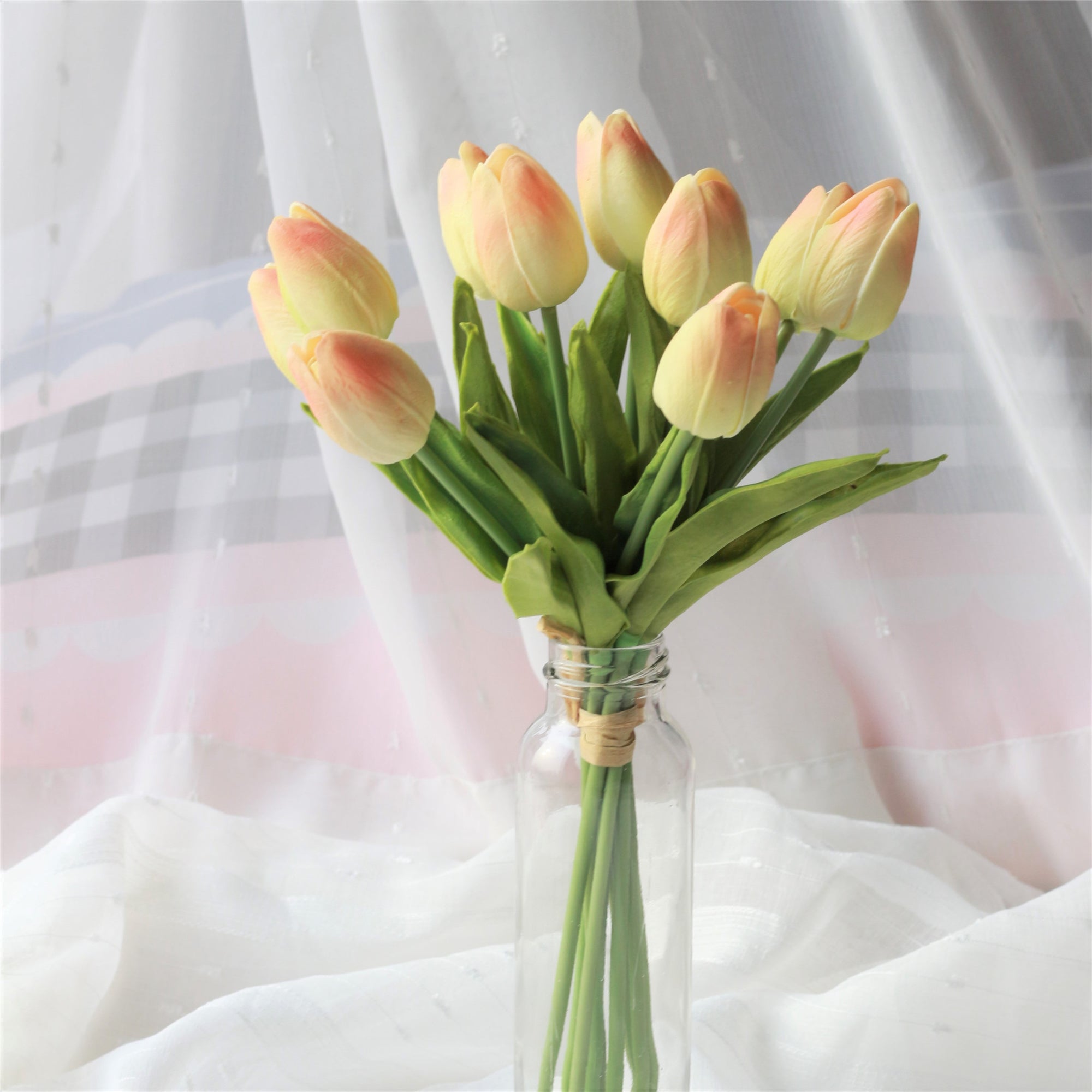 Fake Tulips Bouquet Real Touch Tulips