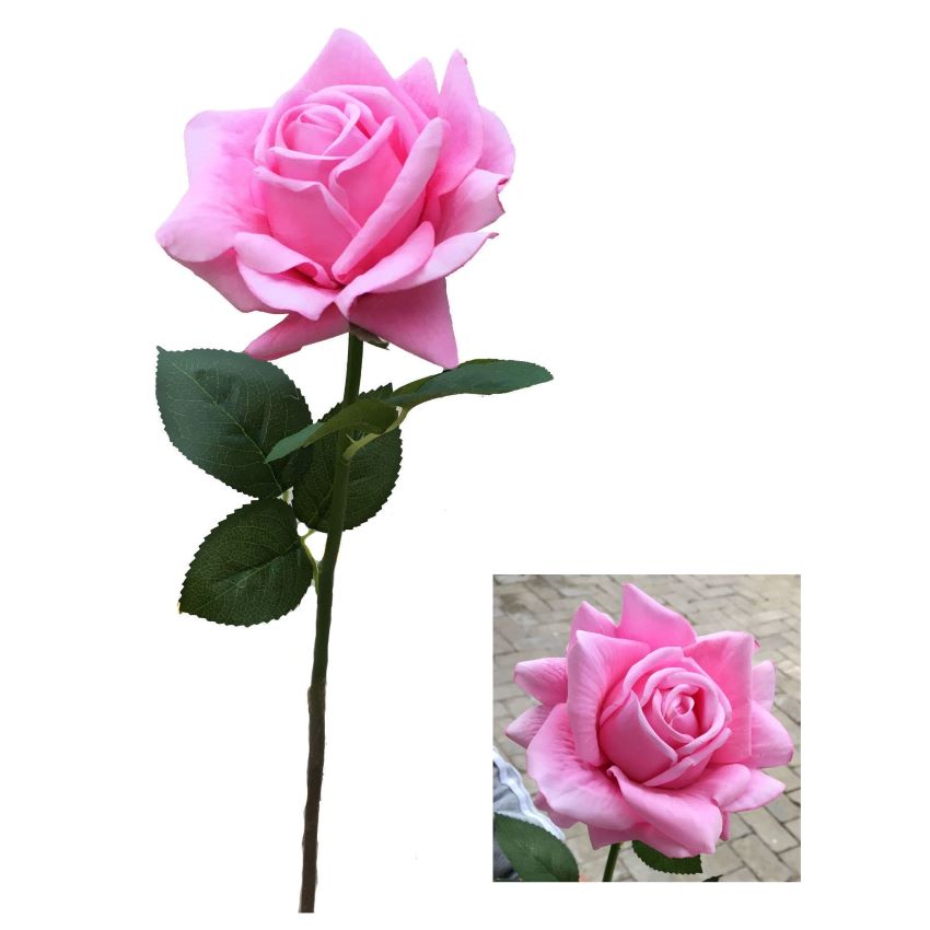 Realistic Real Touch Flowers Large Bloom Roses