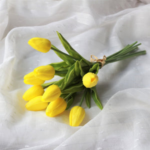 Fake Tulips Bouquet Real Touch Tulips - VANRINA