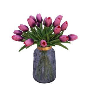Fake Tulips Bouquet Real Touch Tulips - VANRINA