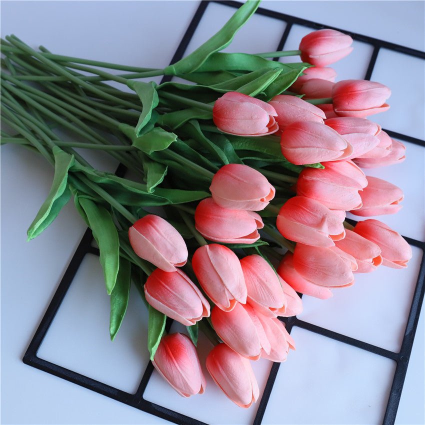 Fake Tulips Bouquet Real Touch Tulips - VANRINA
