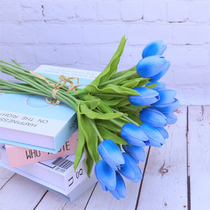 Fake Tulips Bouquet Real Touch Tulips - VANRINA