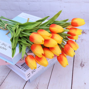 Fake Tulips Bouquet Real Touch Tulips - VANRINA