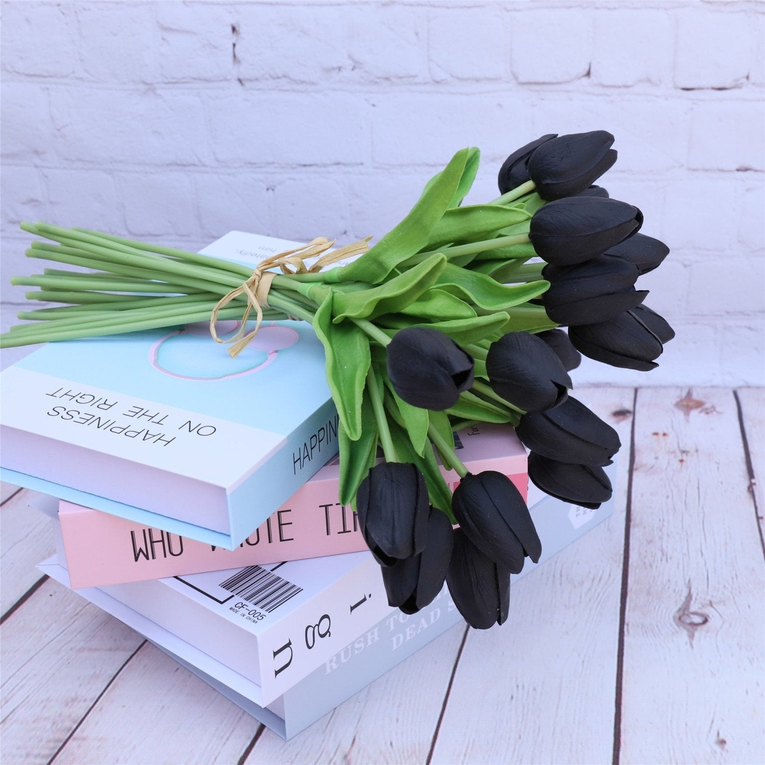 Fake Tulips Bouquet Real Touch Tulips - VANRINA