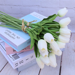 Fake Tulips Bouquet Real Touch Tulips - VANRINA
