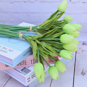 Fake Tulips Bouquet Real Touch Tulips - VANRINA