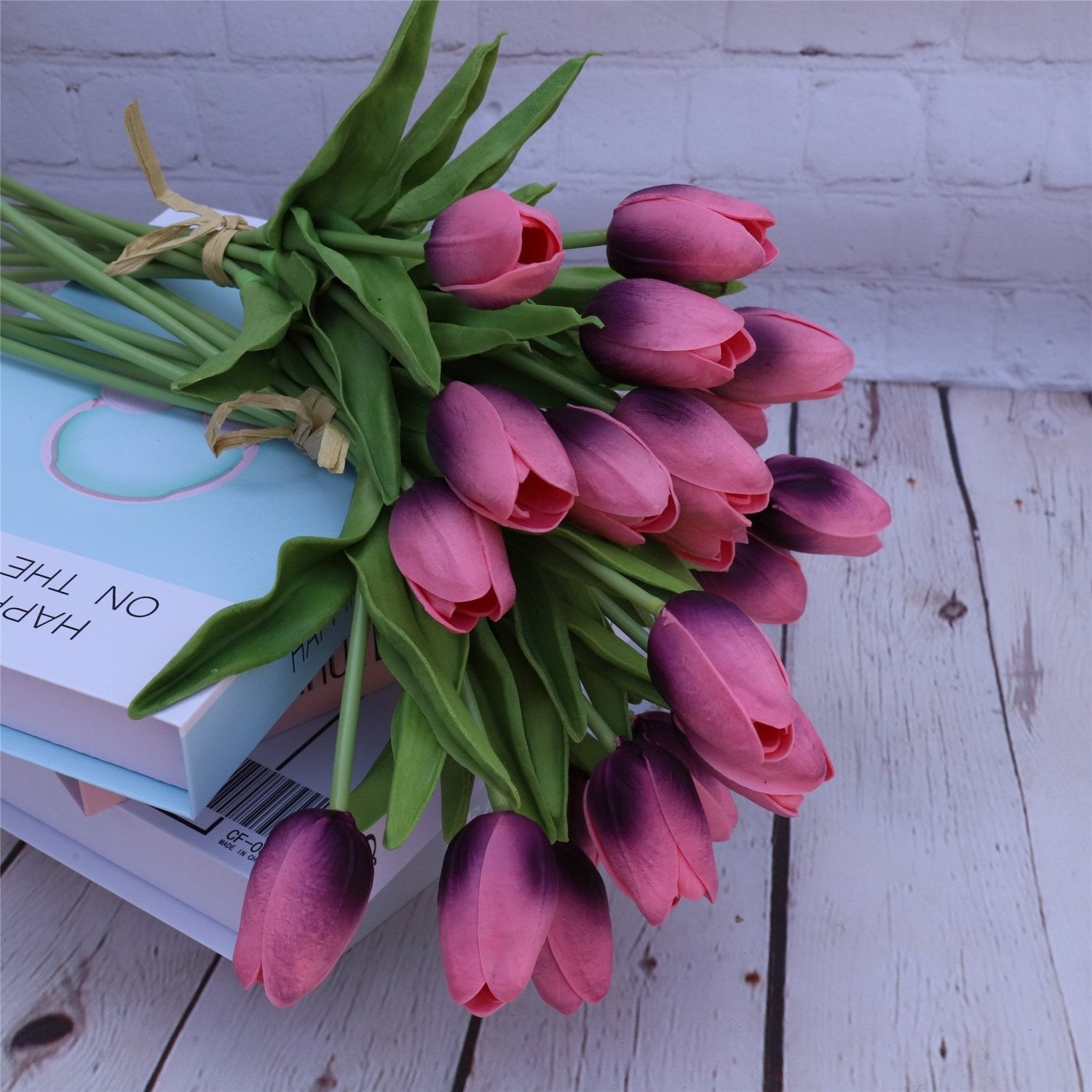 Fake Tulips Bouquet Real Touch Tulips - VANRINA