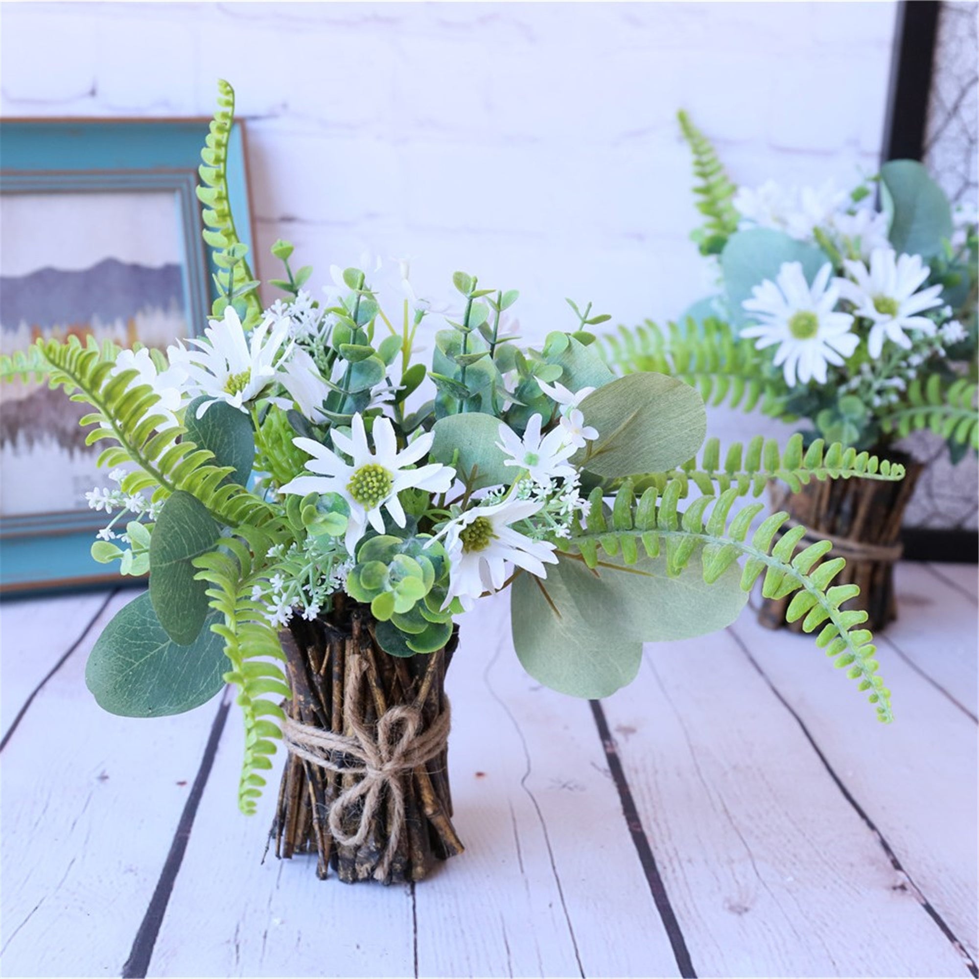 Farmhouse Flower Arrangement