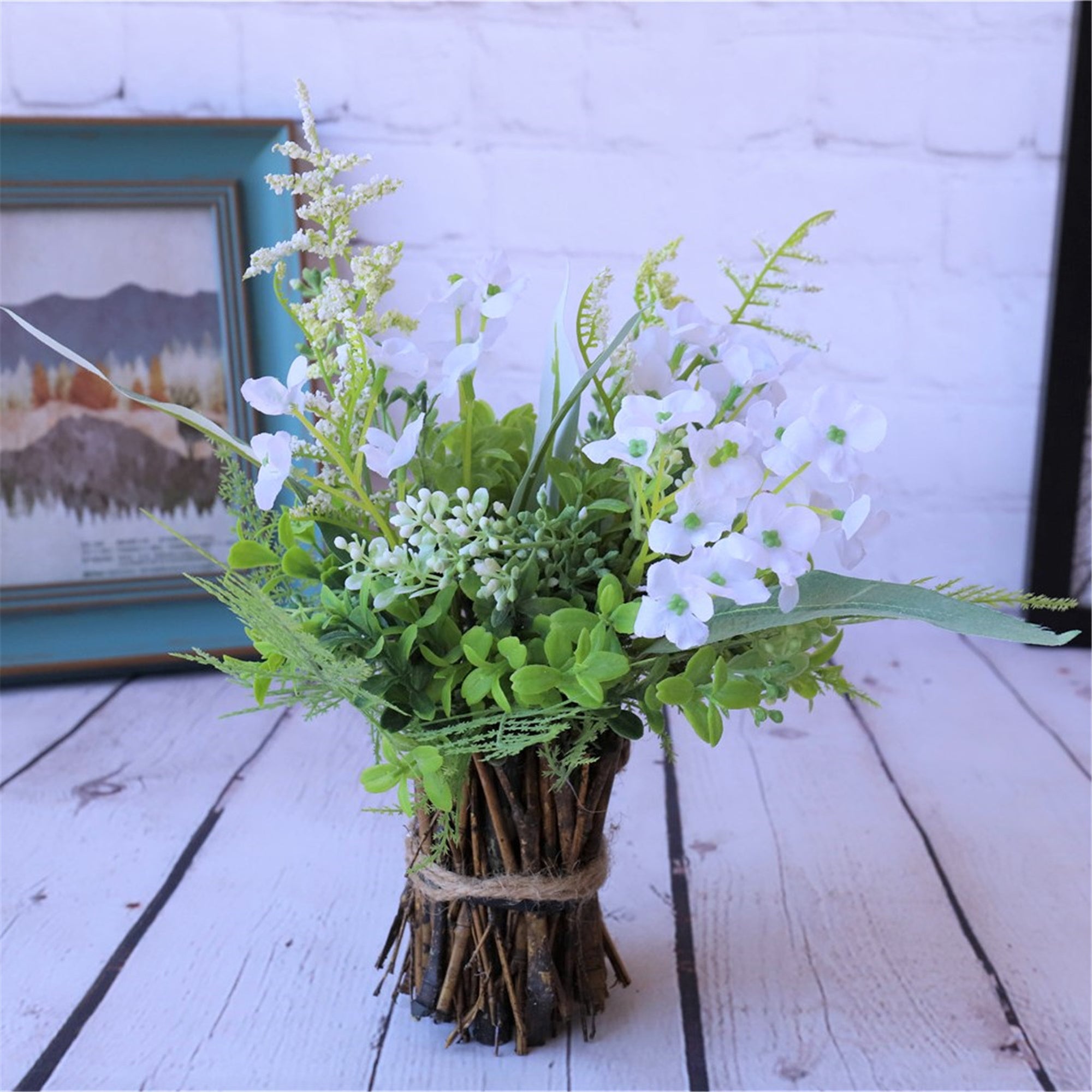 Farmhouse Flower Arrangement