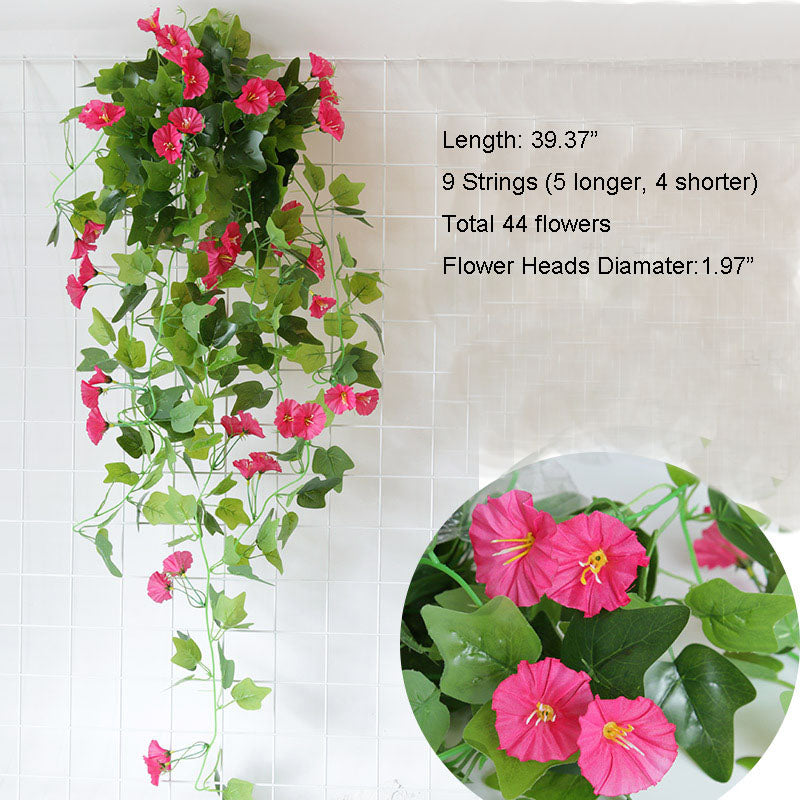 Artificial Ivy Morning Glory Hanging Flower Vines
