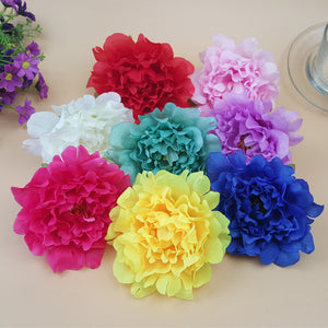 Silk Peony Flowers 12cm Artificial Peonies Heads 100 For Wedding Arrangement Womens Hat Flowers Wholesale Silk Flowers CJ-12CMMD