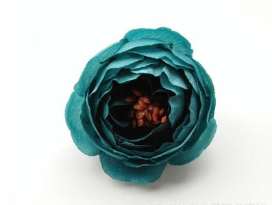 Wholesale Silk Peony Flower Heads 300 Flowers Quality Silk Flowers Bulk Simulation Tea Rose For Crafts DIY Wedding Home Decoration MSMK-CHHT