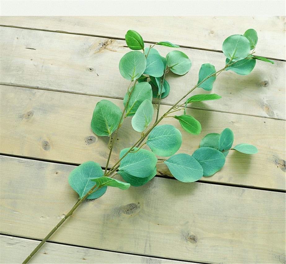 Artificial Eucalyptus Green Leaves For Bridal Bouquet Wedding Table Centerpieces Arrangement Wedding Arch Decor 10 Stems DIY Material LGF-01