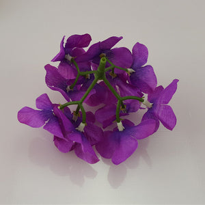 Silk Hydrangea Flower Heads Artificial Hydrangea Various colors 20 Flowers For Home Wedding Party Decorations Cake Topper Decor CJ-12XQ