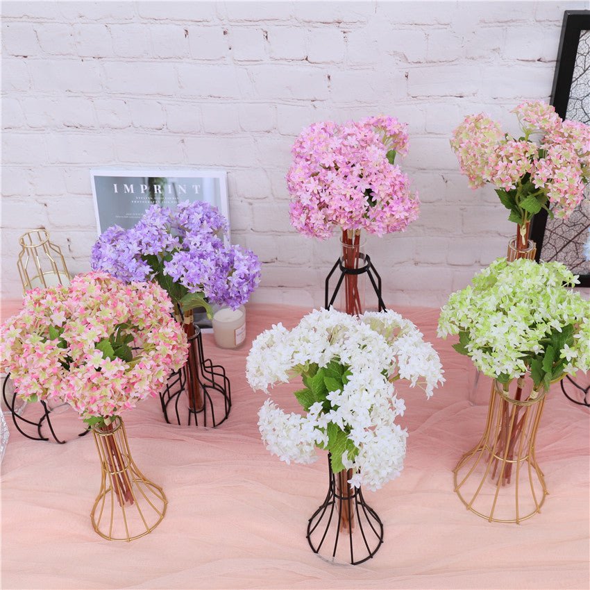 Mini Hydrangea Artificial Stephanotis Flowers - VANRINA