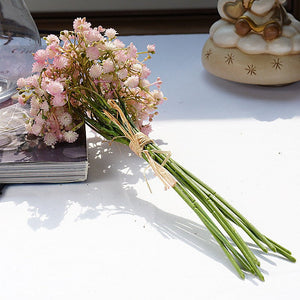 Real Touch Baby Breath Faux Gypsophila Bouquet - VANRINA